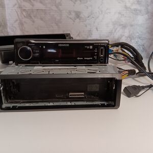 Kenwood Bluetooth car radio.